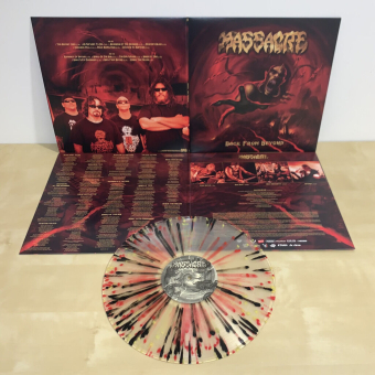 MASSACRE Back From Beyond LP SPLATTER [VINYL 12